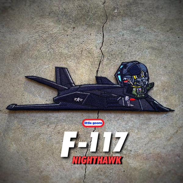 Little Goons™️ F-117 Nighthawk Jet Patch