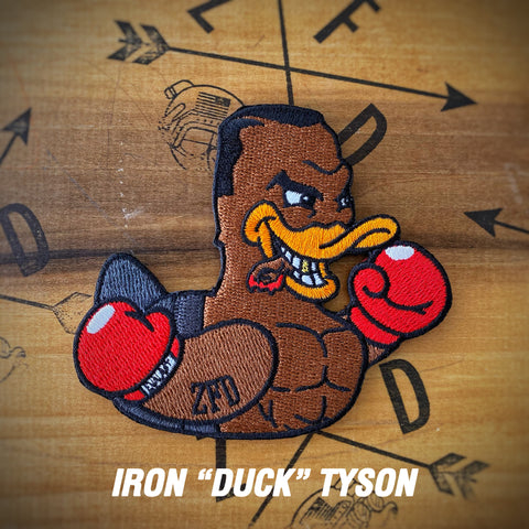VAULT - Zero Fucks Duck® Iron “Duck” Tyson ZFD Morale Patch