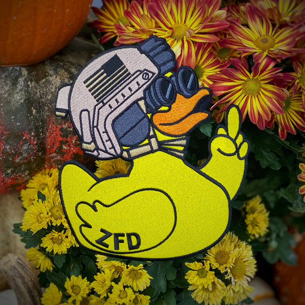 ZFD 7” Mega Duck Patch - 1.1 OG Yellow