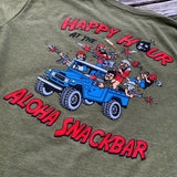 Dangerous Goods®️ x Steve Nazar ‘Happy Hour at the Aloha Snackbar’ T-Shirt