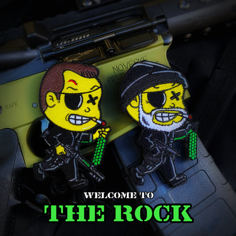 Dangerous Goods™️ Little Goons Action Figure Morale Patch - The Rock