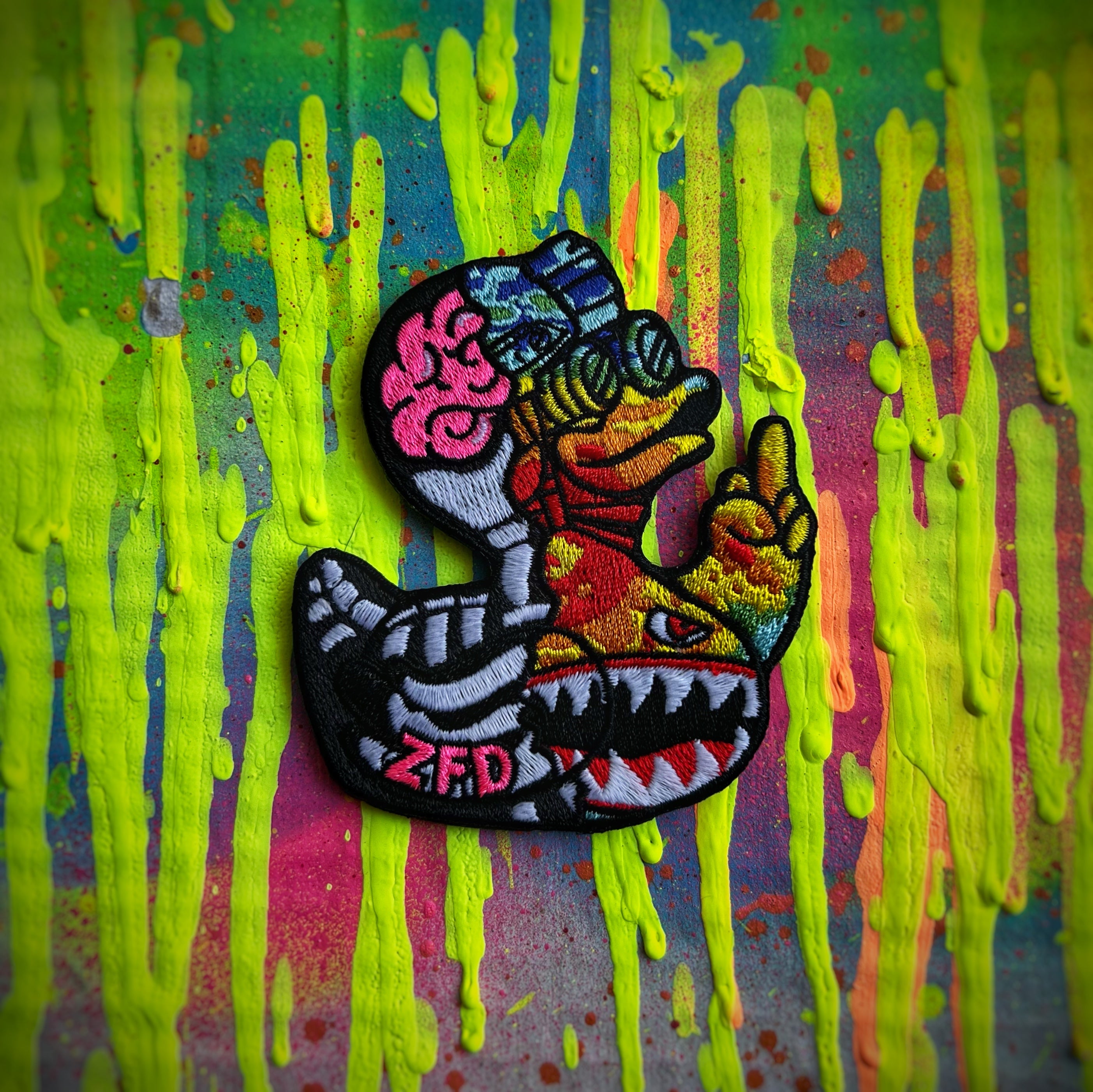 Zero Fucks Duck®️ X-RAY Series Patch - Hurricane Classified