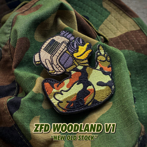VAULT - Zero Fucks Duck®️Woodland Camo V1 2016 “New Old Stock”