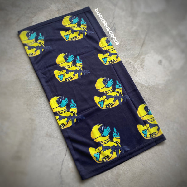 Dangerous Goods® ZFD Pandemiduck Operator Neck Gaiter Mask - Yellow