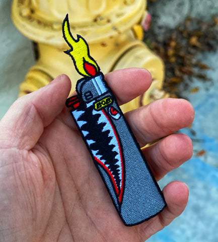 Zero Fucks Bob EDC Lighter Morale Patch Classified Flying Tigers Series