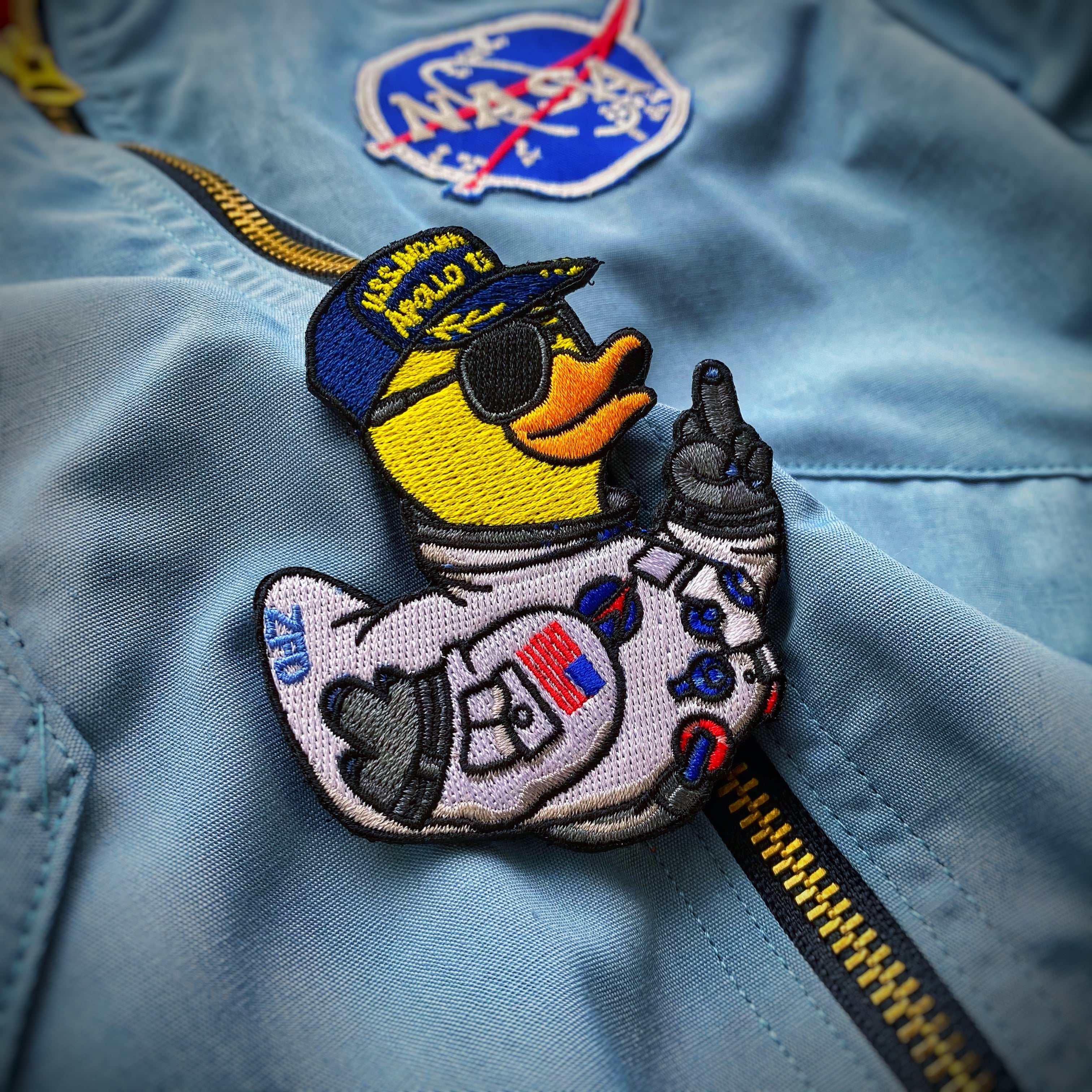 VAULT - Zero Fucks Duck® Apollo 13 Duck Morale Patch