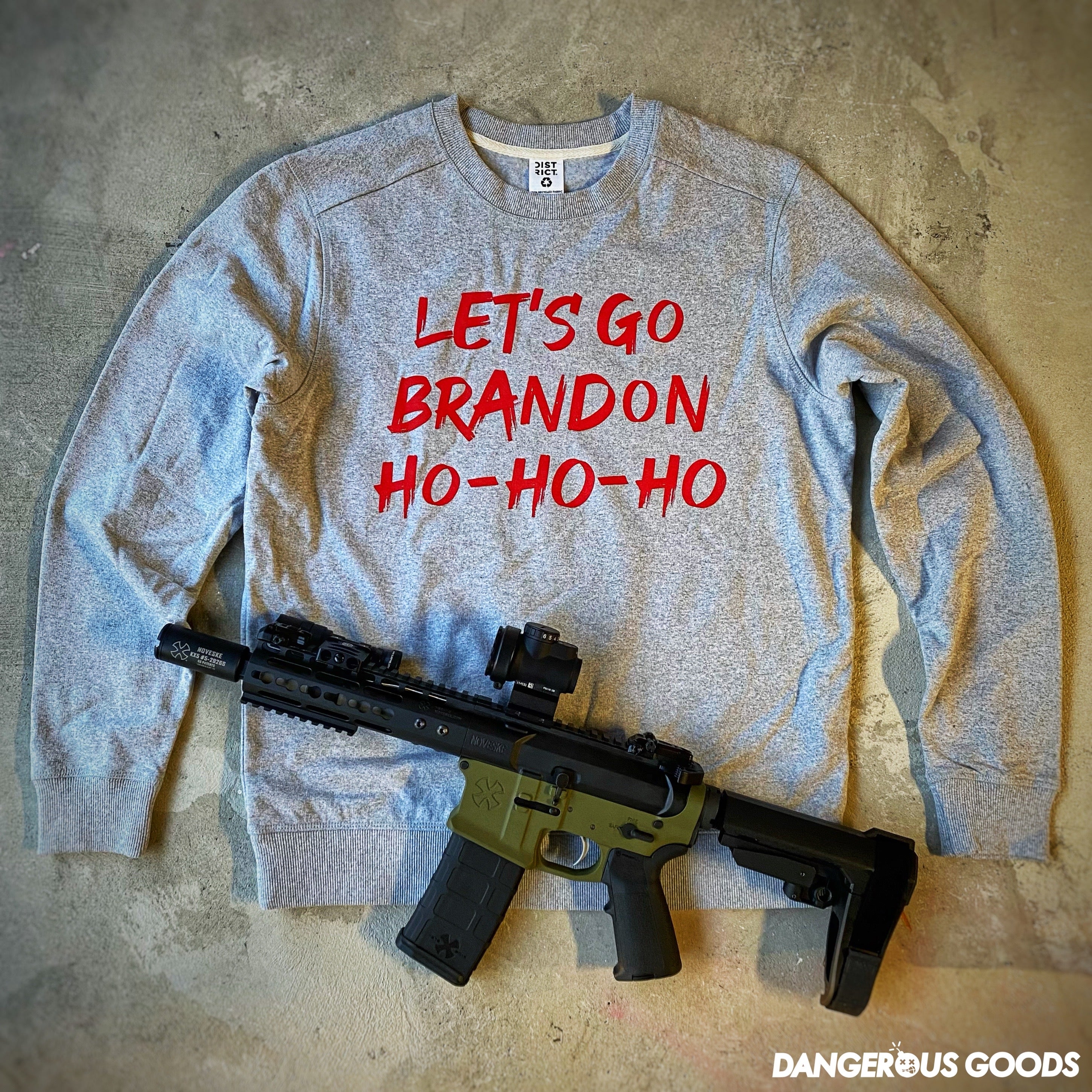 Dangerous Goods® ‘Let’s Go Brandon’ Christmas Sweater