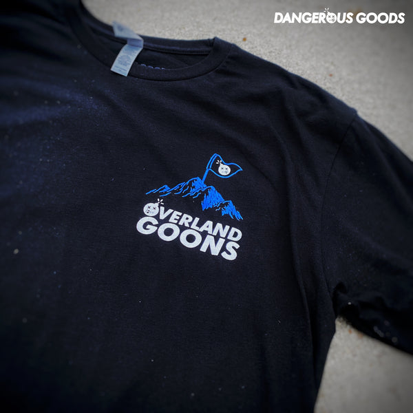 Dangerous Goods® Overland Goons Flagship T-Shirt - Dangerous Blue