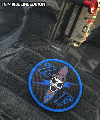 ZFD® Apocalypse Duck Recon Unit Patch - Thin Blue Line Edition