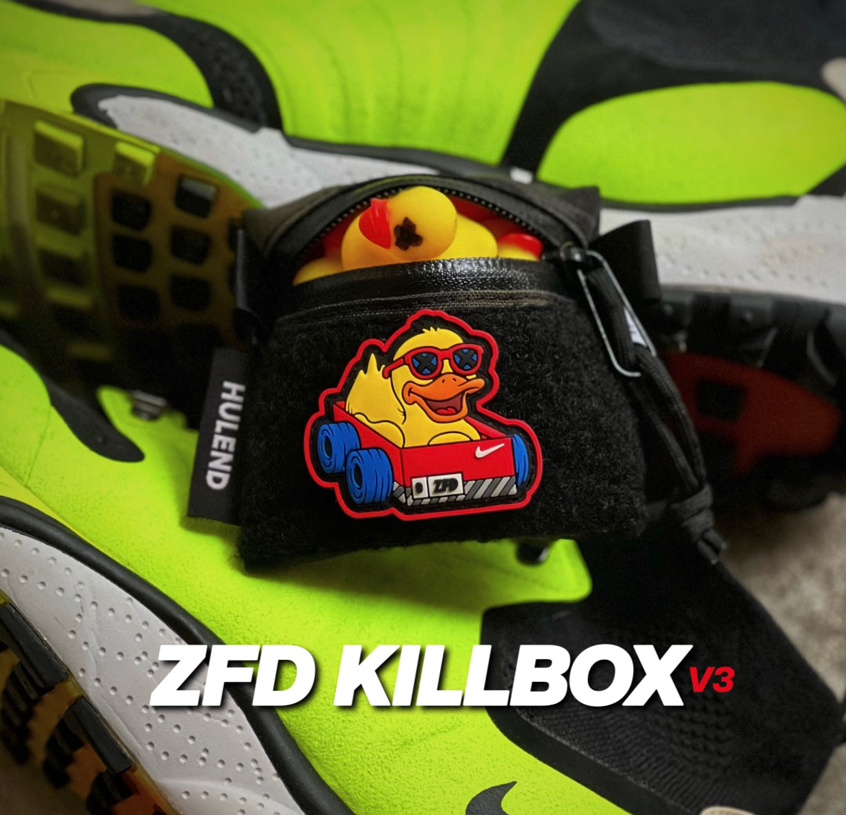Zero Fucks Duck®️ KillBOX Mini Patch Series - V3