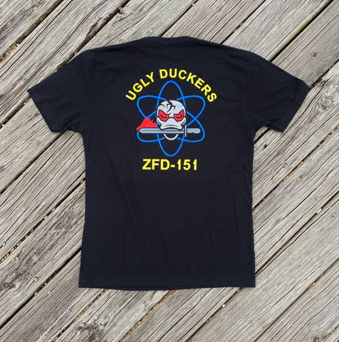Zero Fucks Duck ZFD-151 Ugly Duckers Squadron T-Shirt