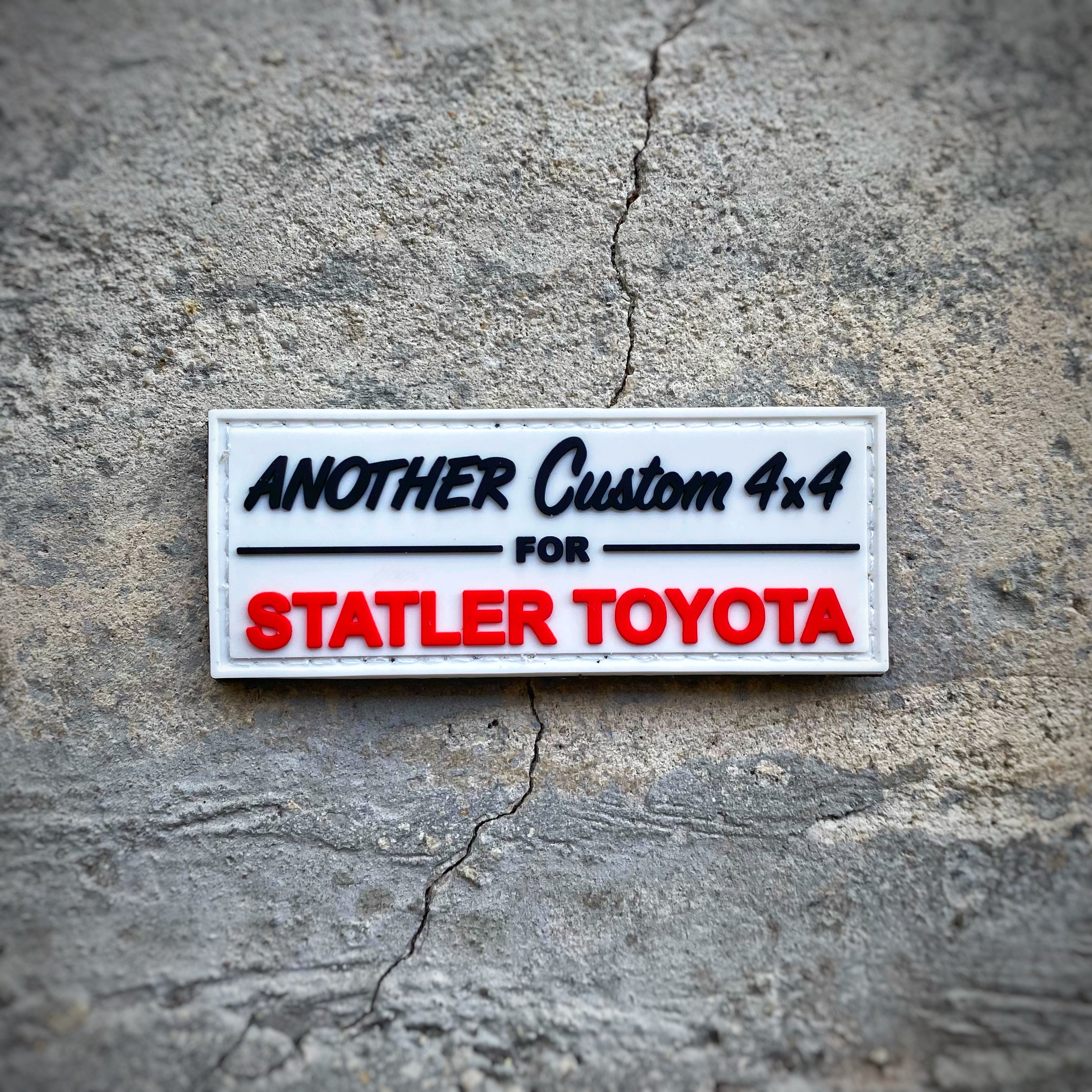 Dangerous Goods®️ STATLER YOTA Truck Sign PVC Morale Patch