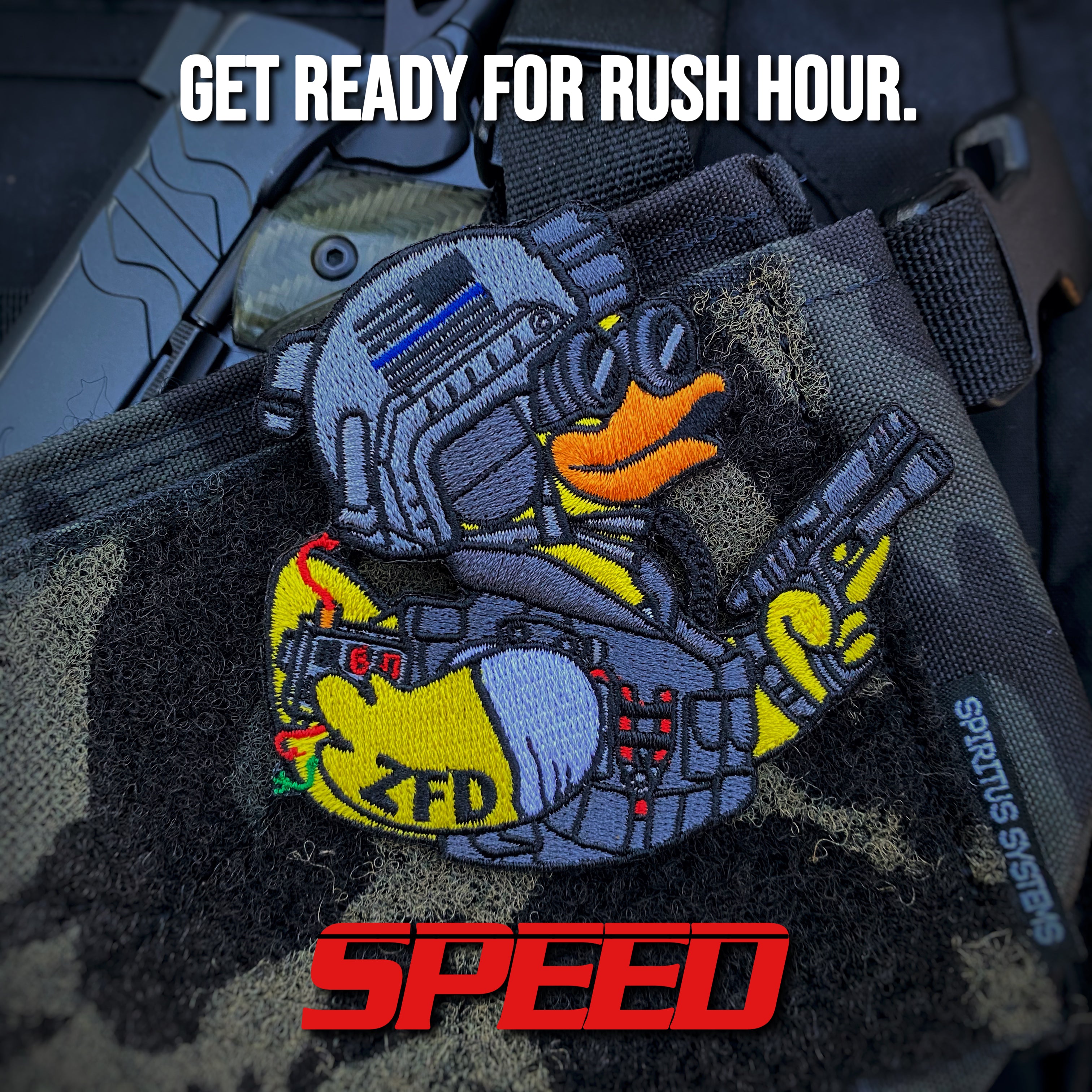 VAULT - Zero Fucks Duck® Speed Swat Duck Morale Patch