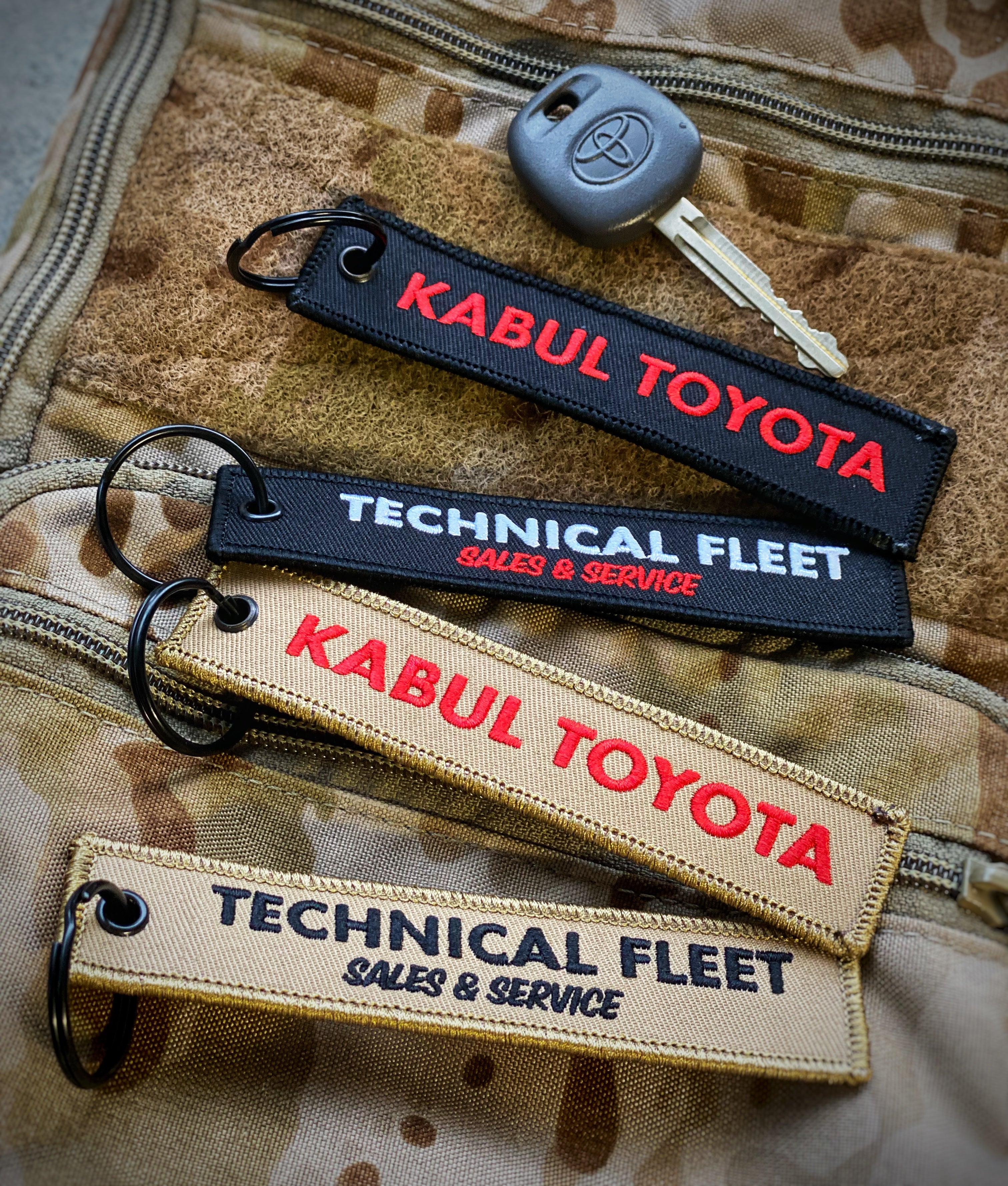Dangerous Goods®️ Kabul Yota Technical Fleet Department Keychain
