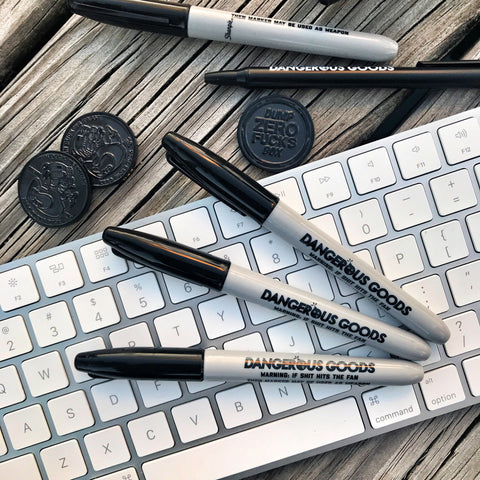 Dangerous Goods® Sharpie Brand™ Recon Black Permanent Marker