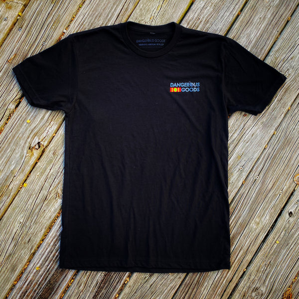 Dangerous Goods® Essential Veteran Covid-19 Police Fire Medical T-Shirt - Black