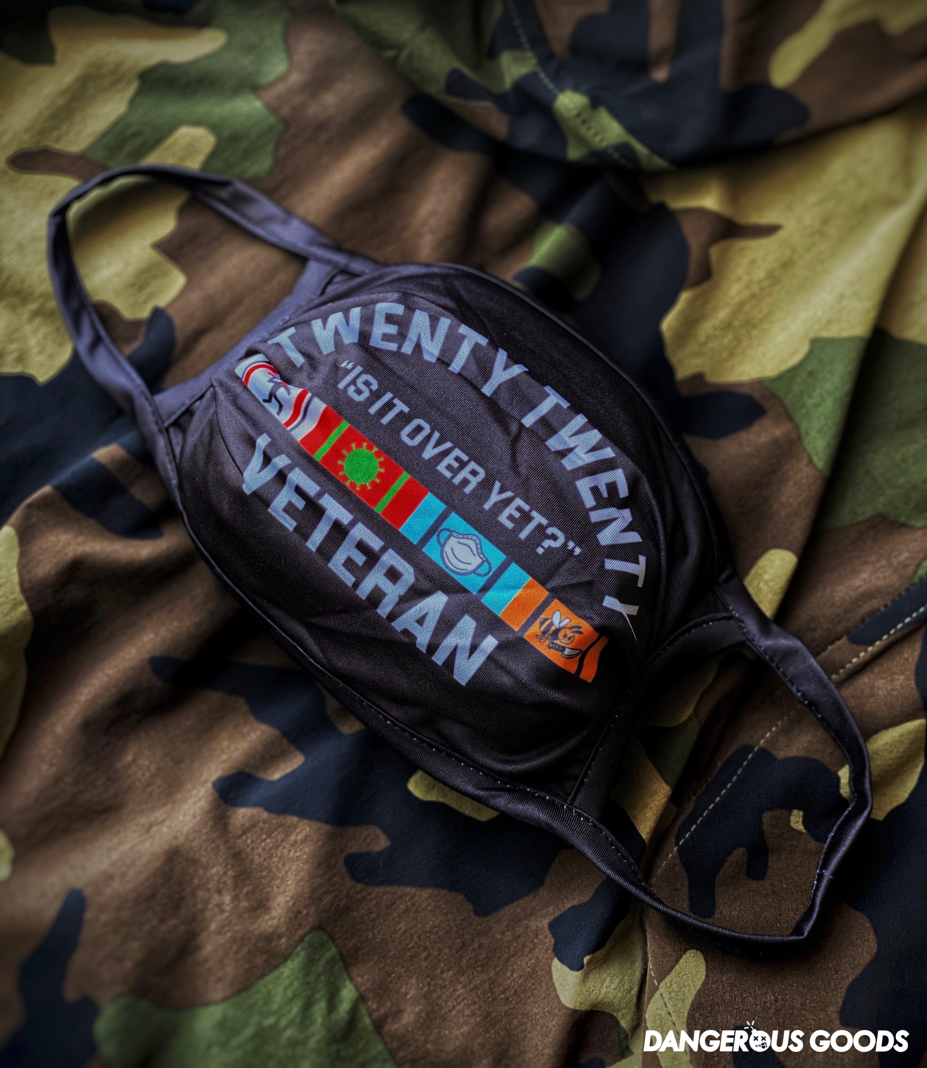Dangerous Goods® Twenty Twenty Veteran Ear Loop Face Mask