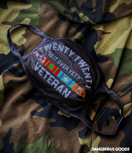 Dangerous Goods® Twenty Twenty Veteran Ear Loop Face Mask