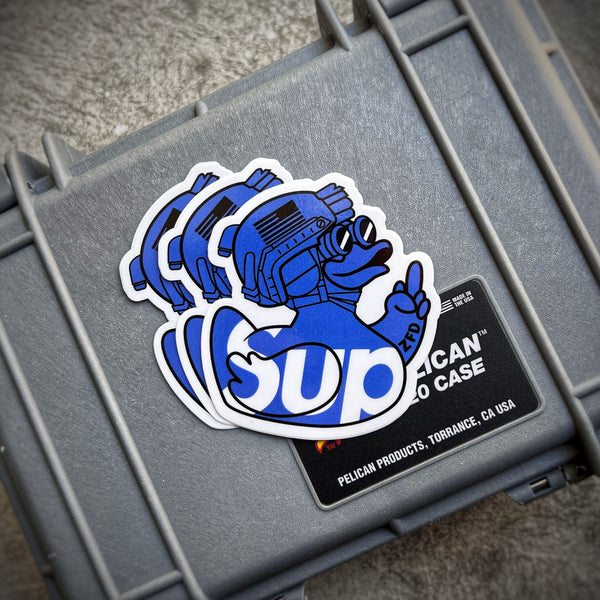 ZFD® Sup Duck Sticker - V2 Royal