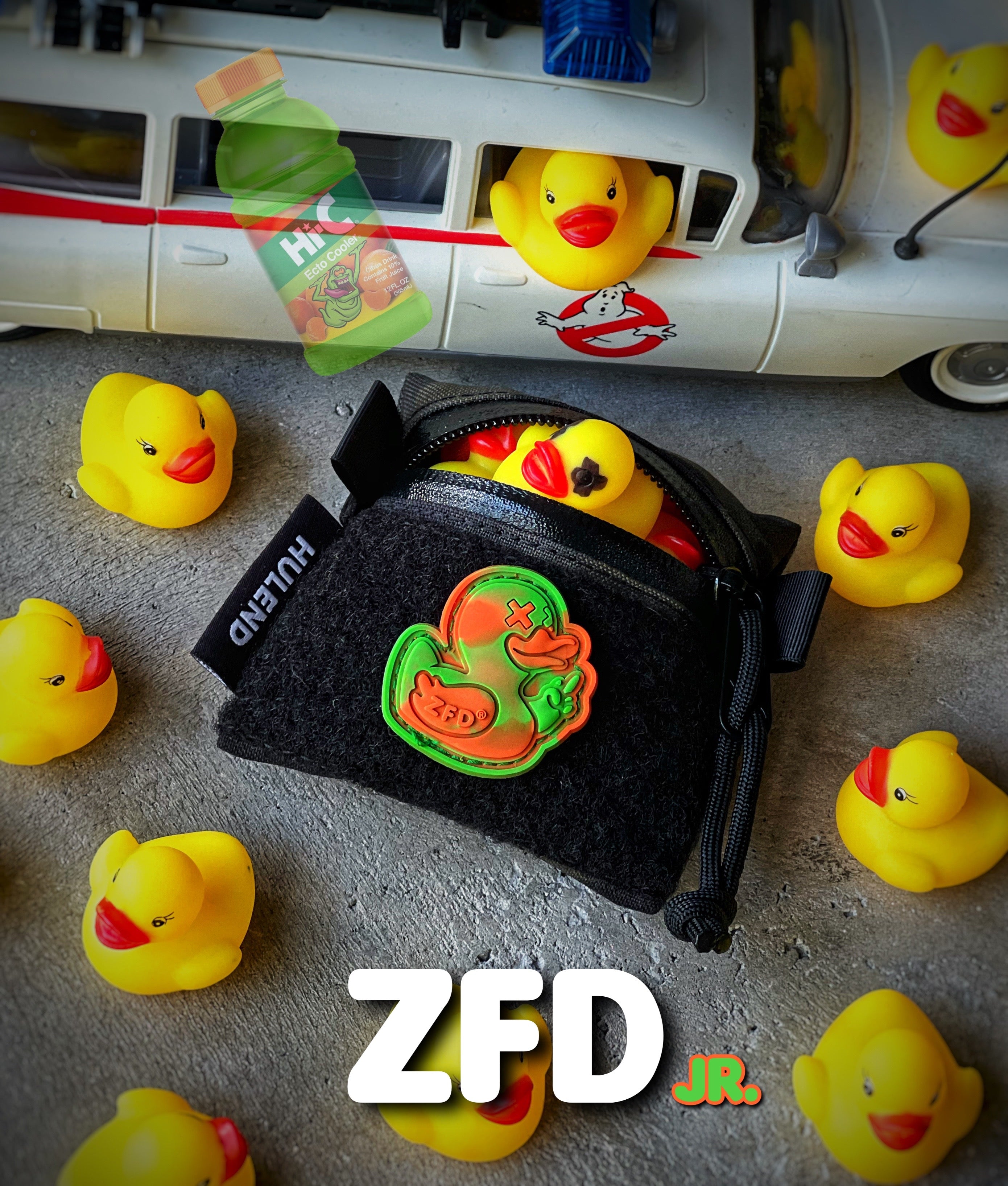 VAULT - Zero Fucks Duck® ZFD Jr. Tie Dye Ranger Eye Patch - V3