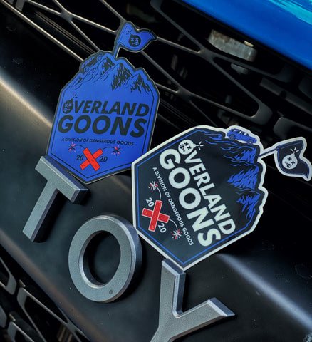 Dangerous Goods® Overland Goons Flagship Stickers