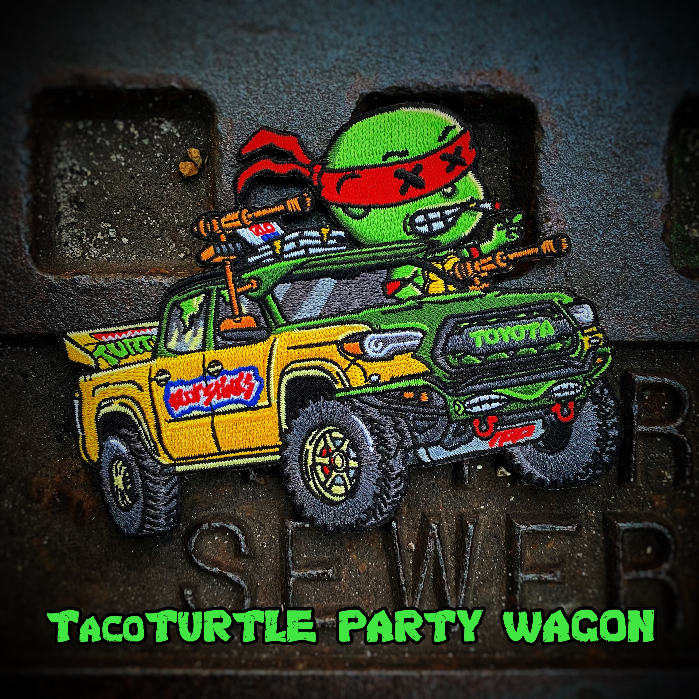 Little Goons™️ Yota Taco Turtle Party Wagon Patch