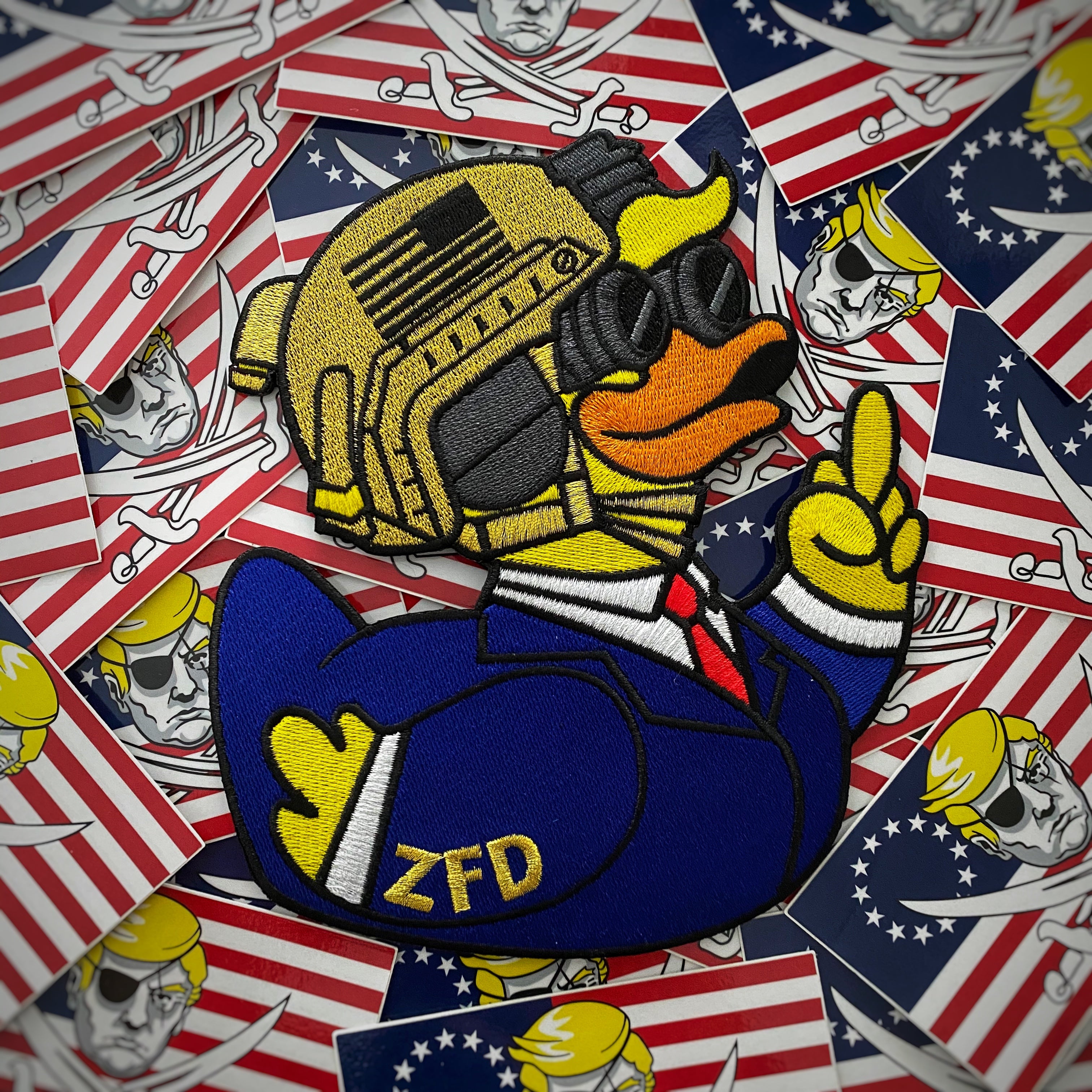 ZFD® 7” Mega Duck Patch - Trump Duck