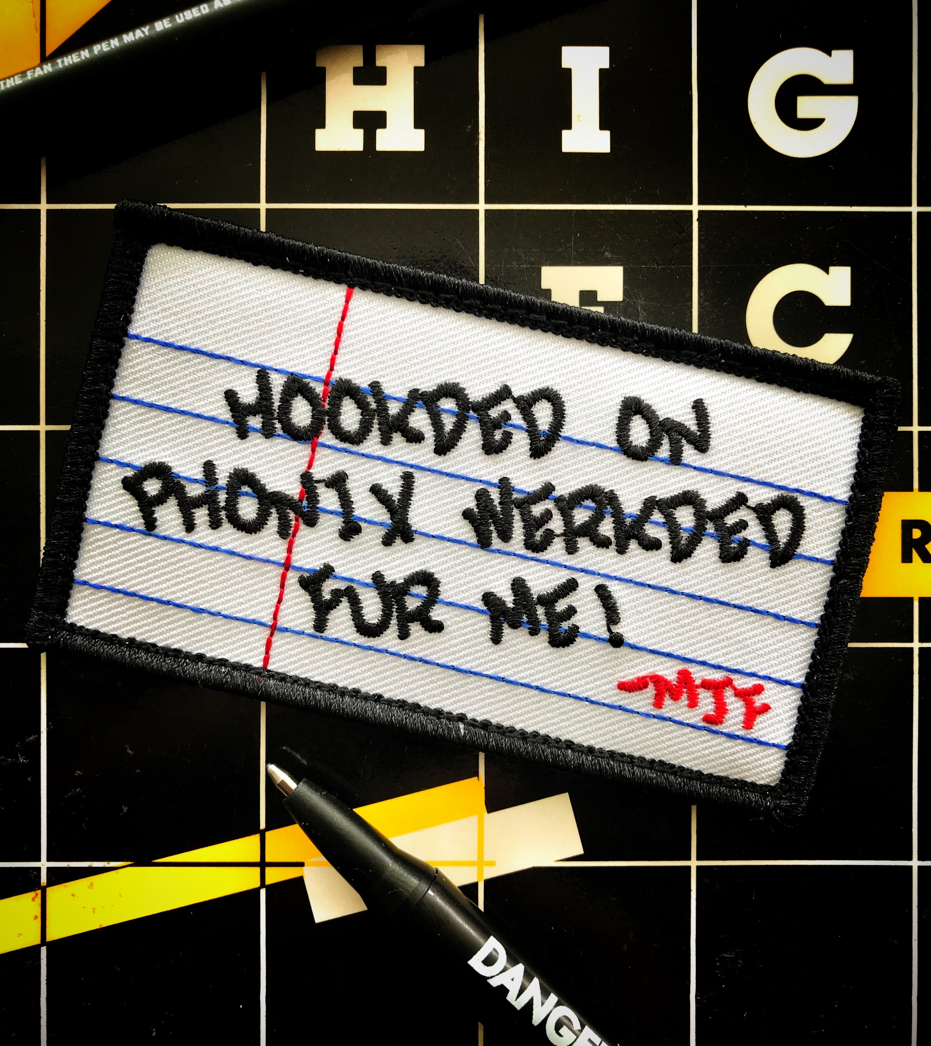 HOOKDED ON PHONIX READING IS FUNDAMENTAL MORALE PATCH