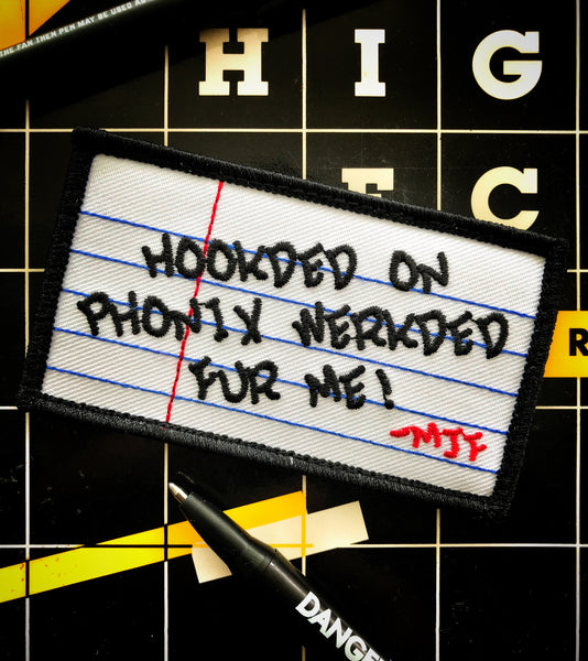 HOOKDED ON PHONIX READING IS FUNDAMENTAL MORALE PATCH