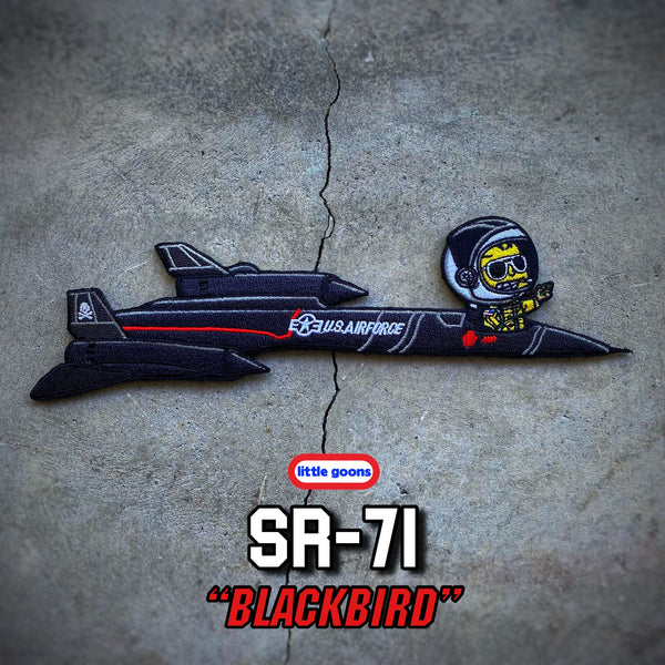 Little Goons™️ SR-71 Blackbird Jet Patch