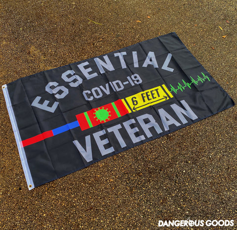 Dangerous Goods® ESSENTIAL VETERAN Flag - 3’ x 5’