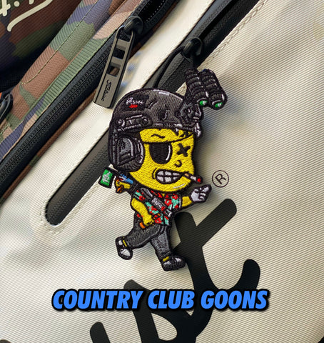 Dangerous Goods®️ Little Goons Action Figure Morale Patch - Country Club Goons
