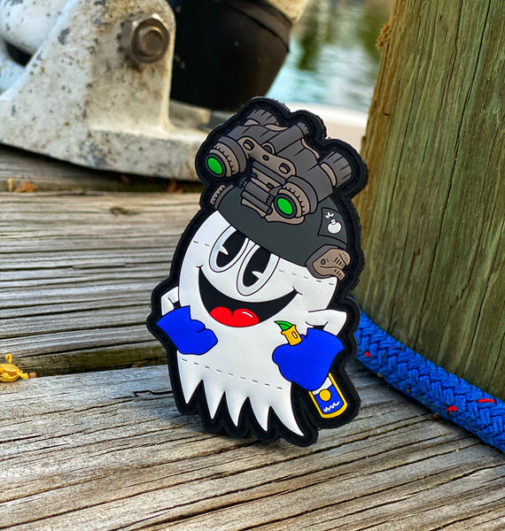 Dangerous Goods®️ Corona Pac Ghost Toilet Paper Operator PVC Morale Patch