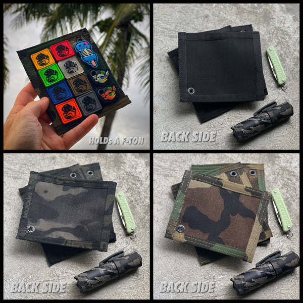Dangerous Goods® x SOE Mini Ranger Eye Patch Panels - Woodland Camo
