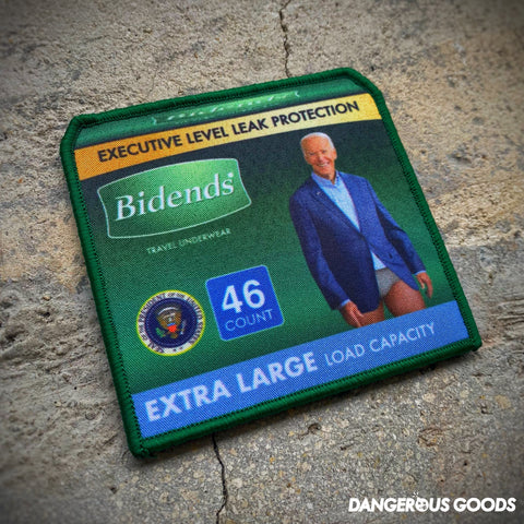 Dangerous Goods®️ BIDENDS Executive Level Leak Protection Patch
