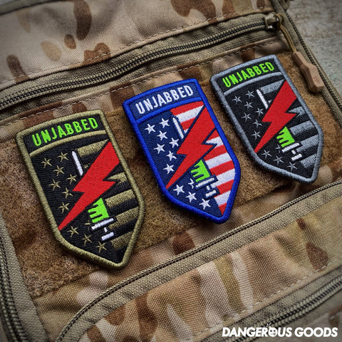 Dangerous Goods® UNJABBED Unit Tab Morale Patch