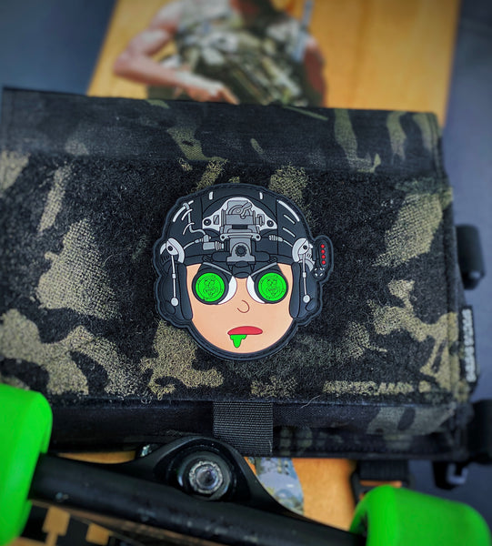 Dangerous Goods® Moons Out Night Vision PVC Morale Patch