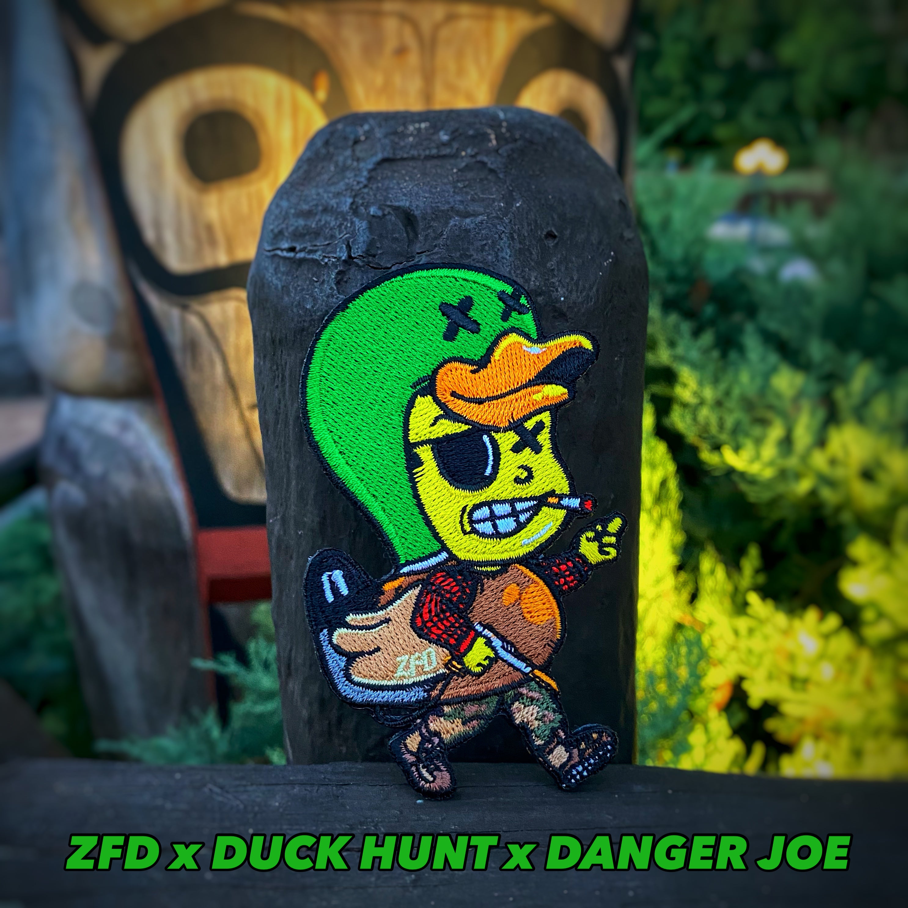 Zero Fucks Duck® X Danger Joe Duck Hunt Mash-Up Patch