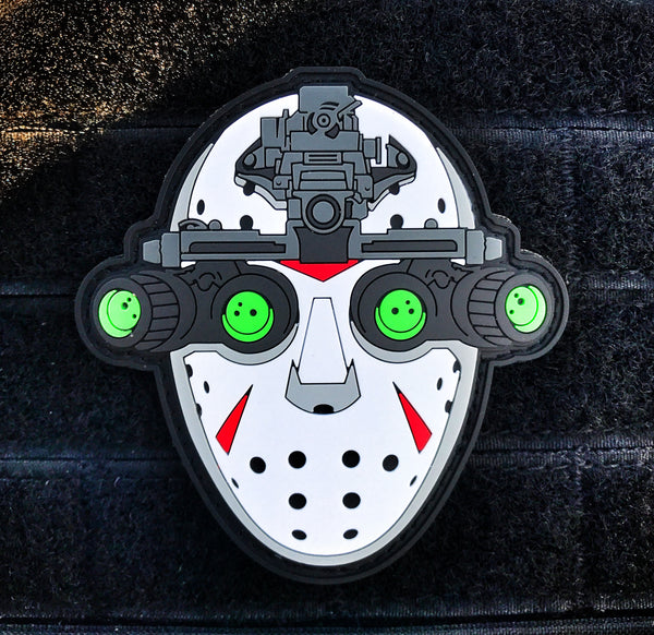 Ghost Face Tactical - Scream - 4 x 3 PVC Velcro Morale Patch - Tango  Foxtrot Official