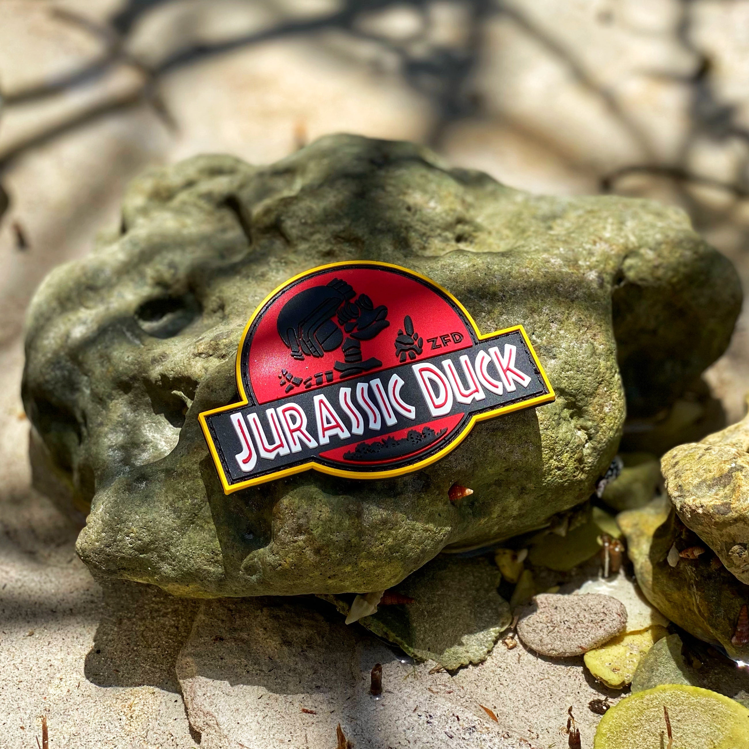 Zero Fucks Duck® Jurassic Duck ZFD Series Morale Patch