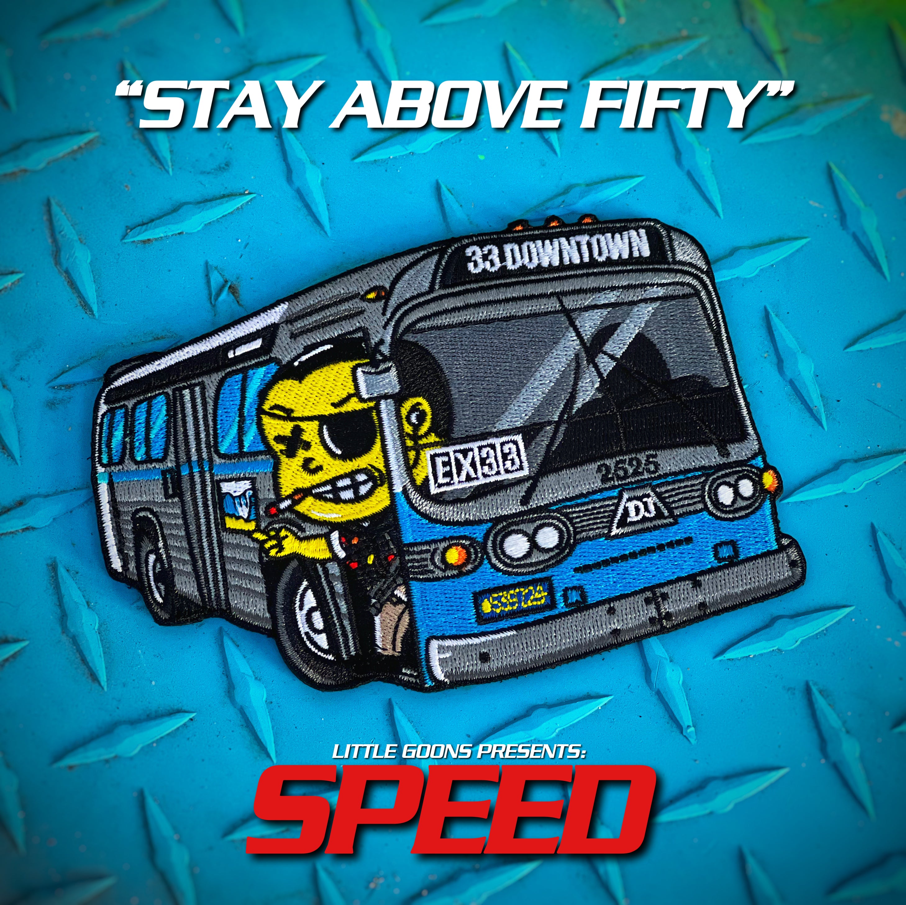Little Goons LA City Speed Bus Patch