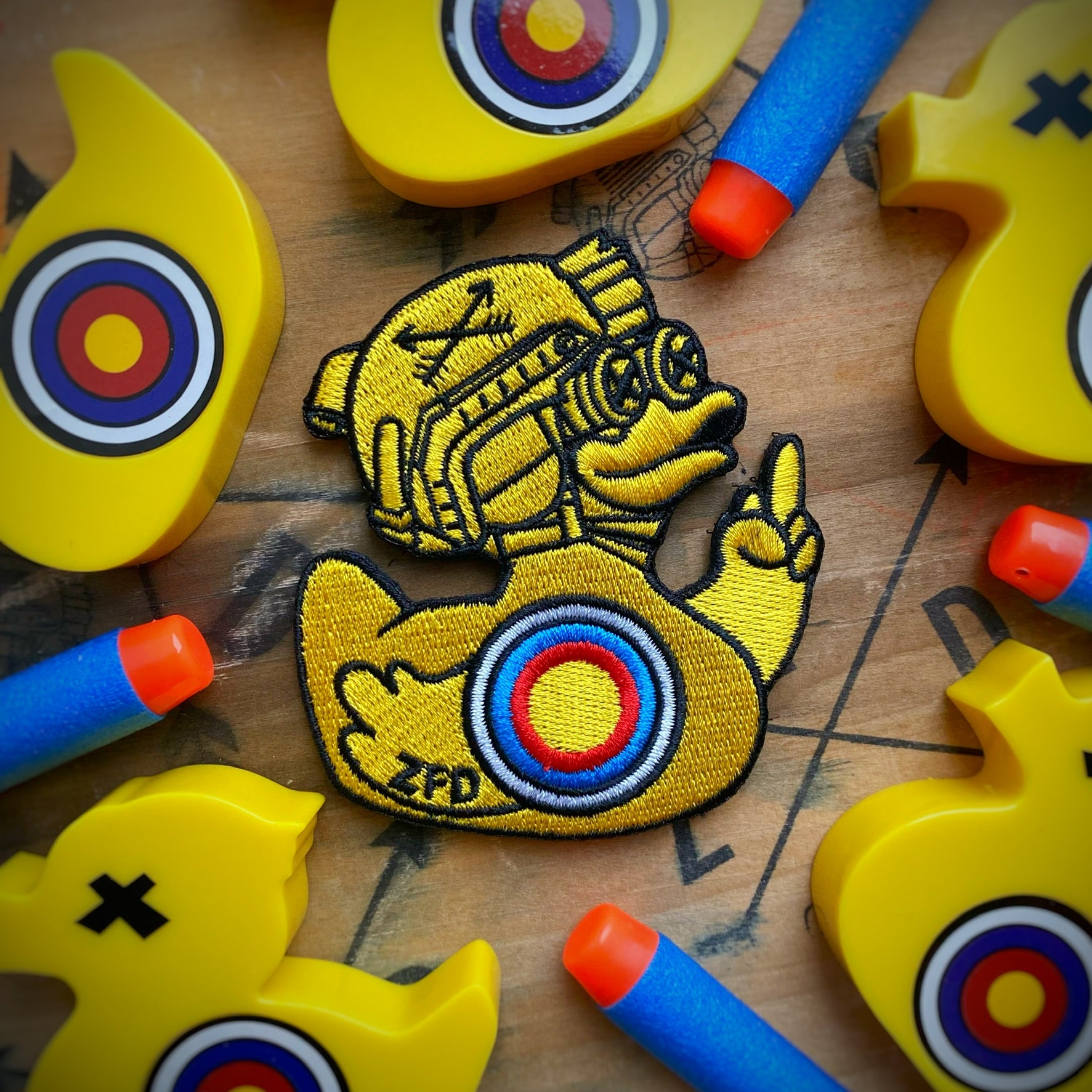 VAULT - Zero Fucks Duck® Bullseye Target Morale Patch