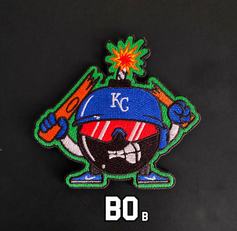 Zero Fucks Bob Breaker Baseball Morale Patch