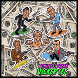 Dangerous Goods®️ x Steve Nazar ‘POINTLESS BREAK’ Sticker Set