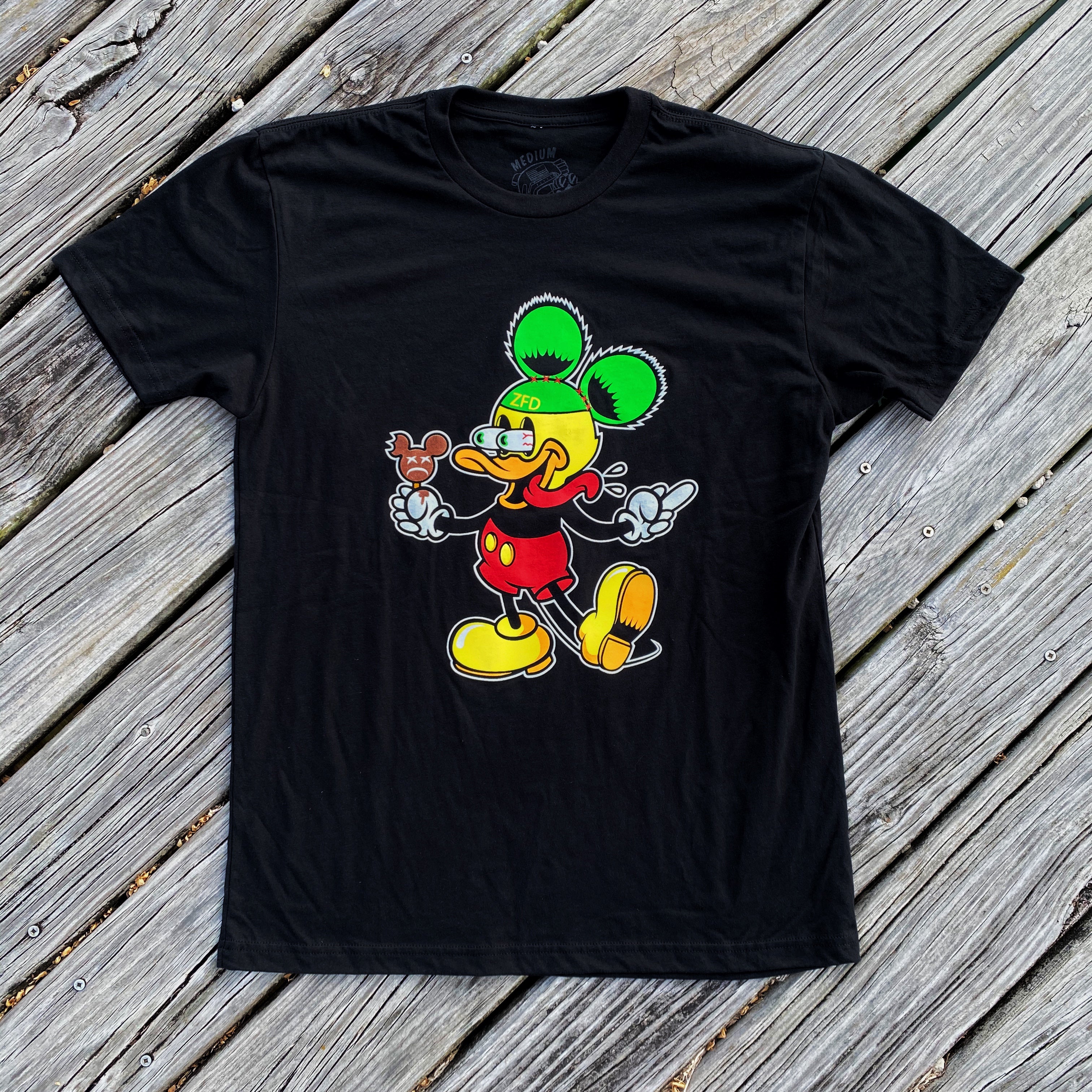 Zero Fucks Duck ZFD Mick Fink Mash-Up T-Shirt