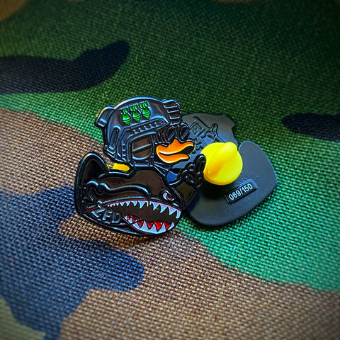 Zero Fucks Duck®️ ZFD Operator Duck Morale Patches