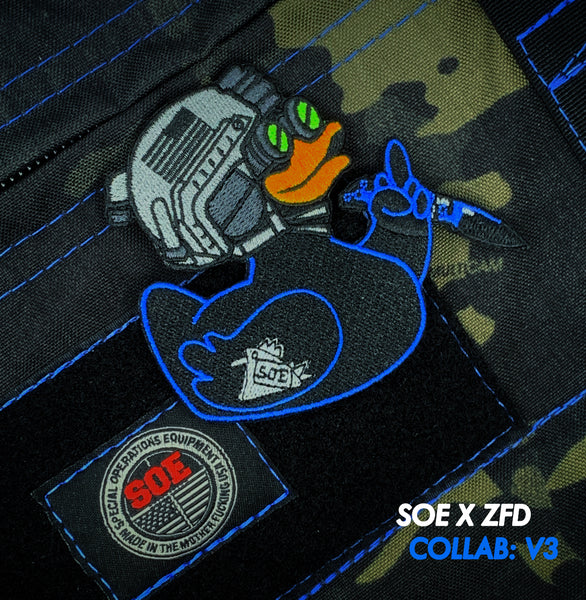SOE x ZERO FUCKS DUCK V3 COLLAB PATCH