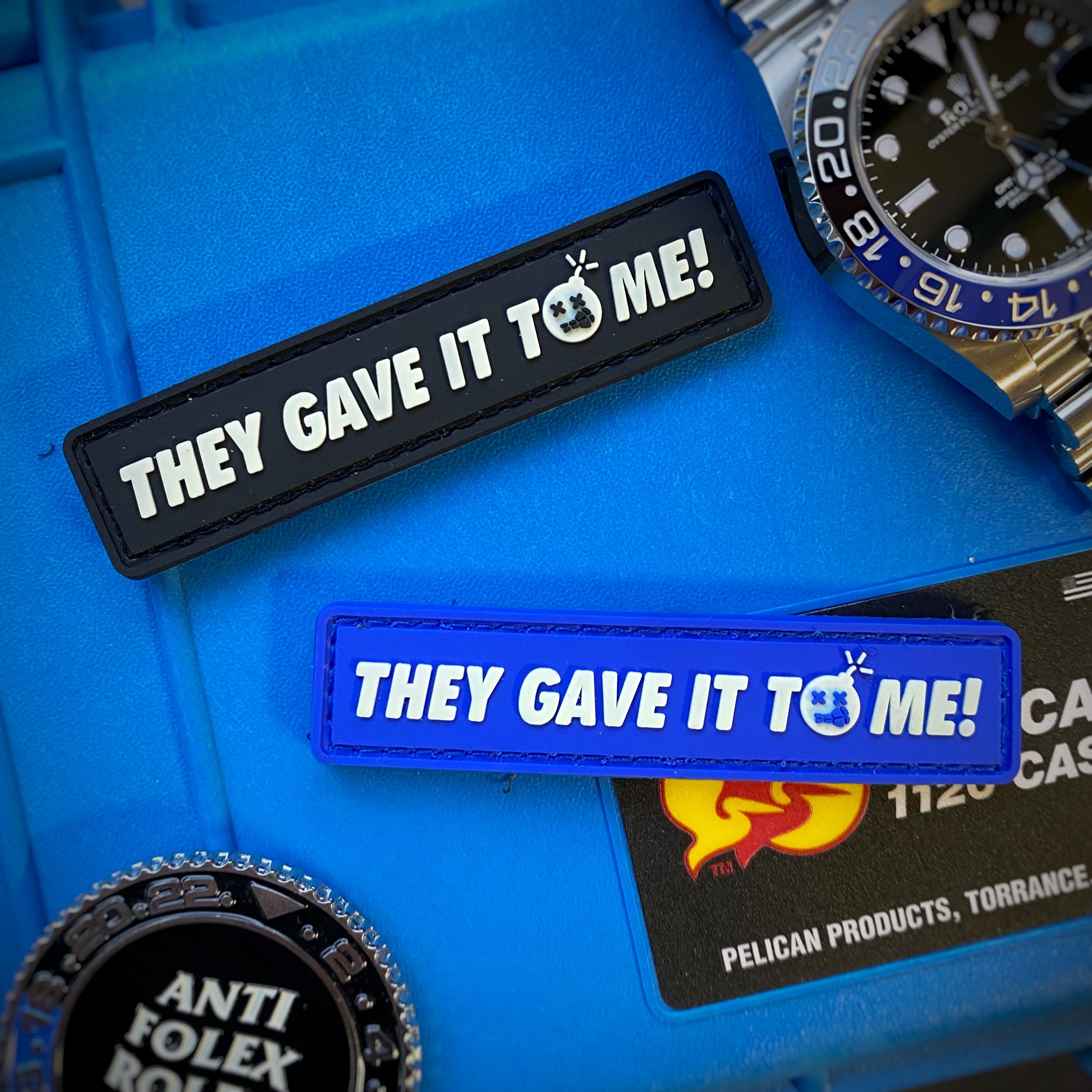 Dangerous Goods® “They Gave It To Me!” PVC Morale Patch