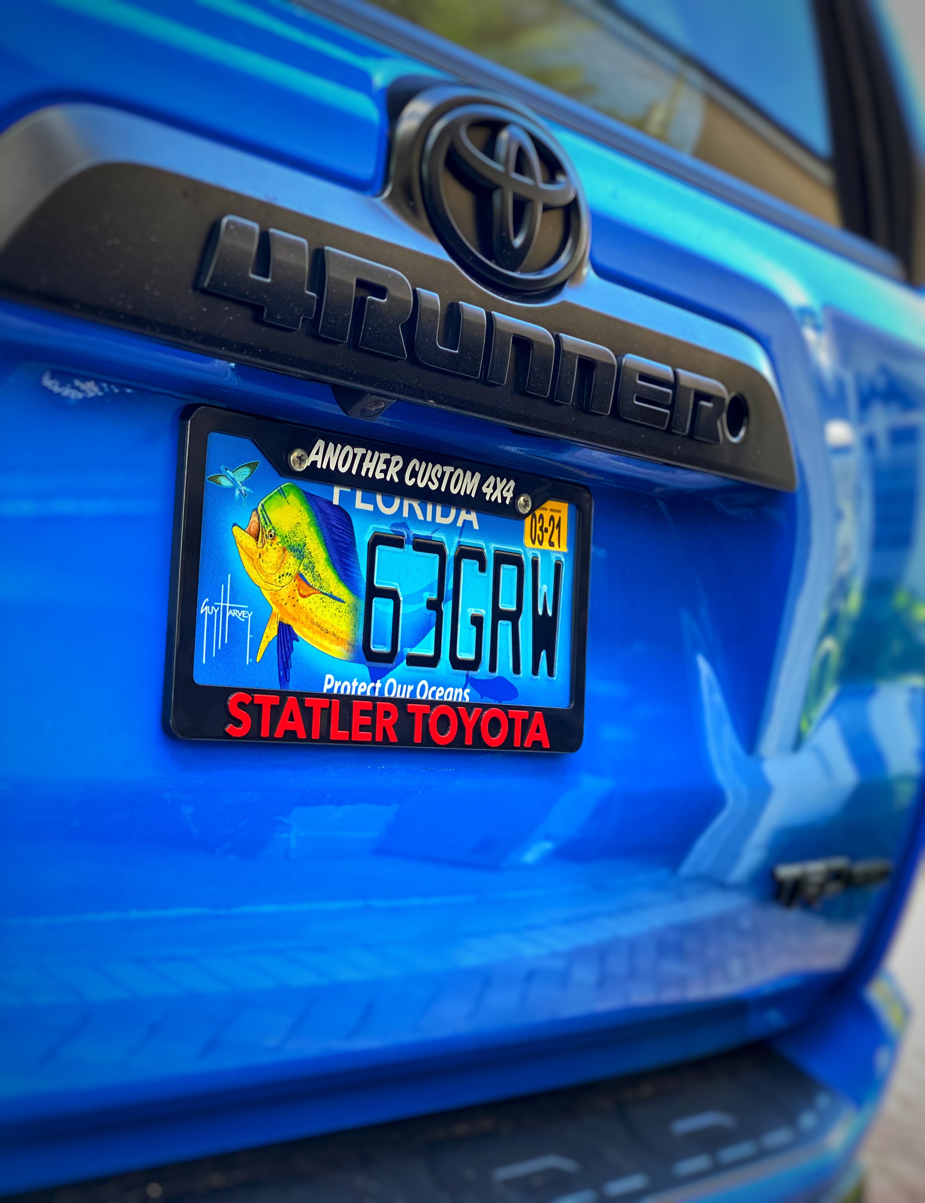 STATLER YOTA “Another Custom 4x4” License Plate Frame
