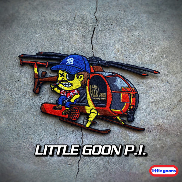 Little Goons™️ Magnum AH-6 Little Bird Helicopter Patch